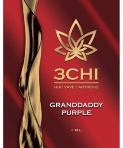 3Chi HHC Vape Cartridge – Granddaddy Purple