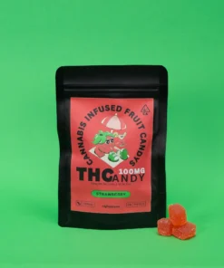 THCandy | Strawberry 100mg | Cannabis Infused Gummies