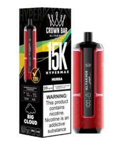 AL Fakher Crown Bar 15K Hypermax Einweg Vape 22ml