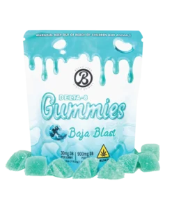 Baked Bags Baja Blast Gummies 300mg Delta-9 THC