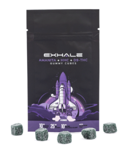 Exhale Amanita Muscaria Pilz + HHC + Delta 9 THC Gummies (5 Stück)