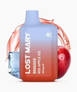 Lost Mary BM600s Red Apple Ice Einweg Vape