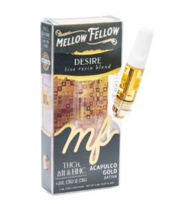 Mellow Fellow Desire Blend Live Resin Vape Cartridge – Acapulco Gold