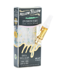Mellow Fellow Introvert Blend Live Resin Vape Cartridge – AK47