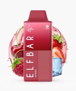 ELFBAR AF5000 Strawberry Raspberry Cherry Ice 20 mg Nikotin