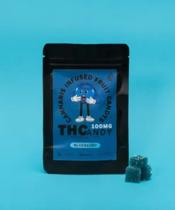 THCandy | Blueberry 100mg | Cannabis Infused Gummies