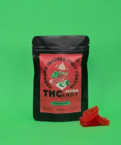 THCandy | Strawberry 250mg | Cannabis Infused Gummies