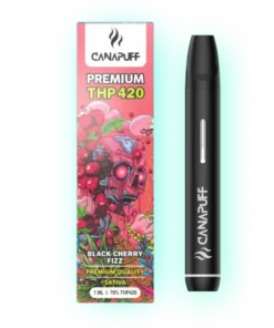 THP420 Vape - Black Cherry Fizz 79% 1ml