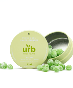 Urb Delta 9 THC / HHC Lutschtabletten – Kiwi (100 mg Delta 9 THC + 150 mg HHC Total)