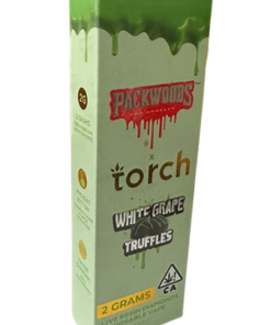 Packwoods X Torch Tropical Einweg Vape - WHITE GRAPE TRUFFLES