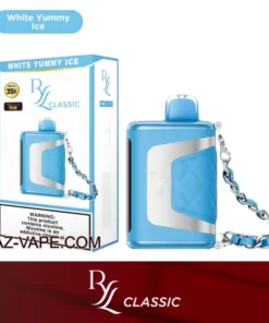 White Yummy Ice RAZ RYL CLASSIC 35000 Züge Einweg Vape