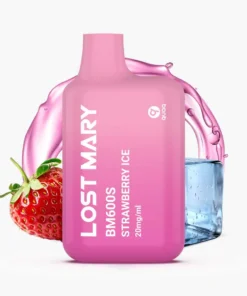 Lost Mary BM600s Strawberry Ice Einweg Vape