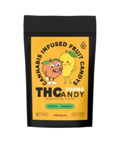 THCandy | Peach Mango 100mg | Cannabis Infused Gummies